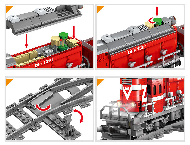 GBL 98219 DF5-1391 Train - Your World of Building Blocks