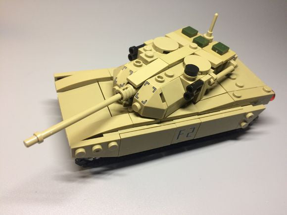 KAZI The Mammoth Tank ( combined by 4 Famous Blood and Iron Tanks) - Your World of Building Blocks