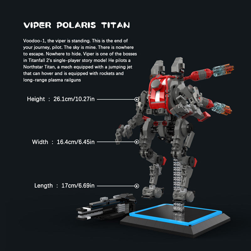 MOC 32708 Titanfall 2 Viper's Northstar Titan
