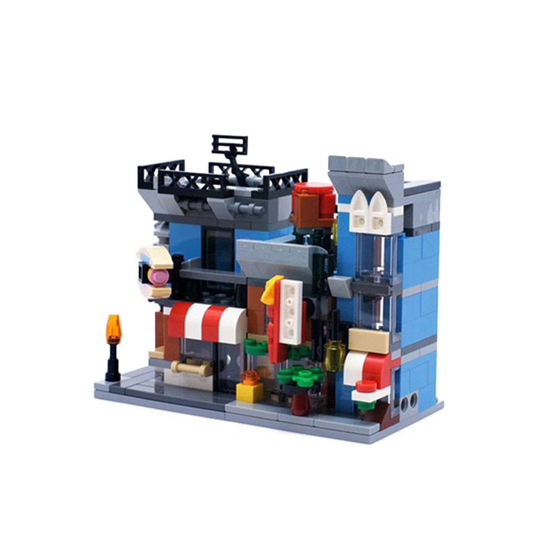 MOC 4809 Mini Modular: Detective's Office (Short Version)